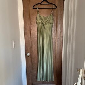 Reformation Kailyn Silk Dress